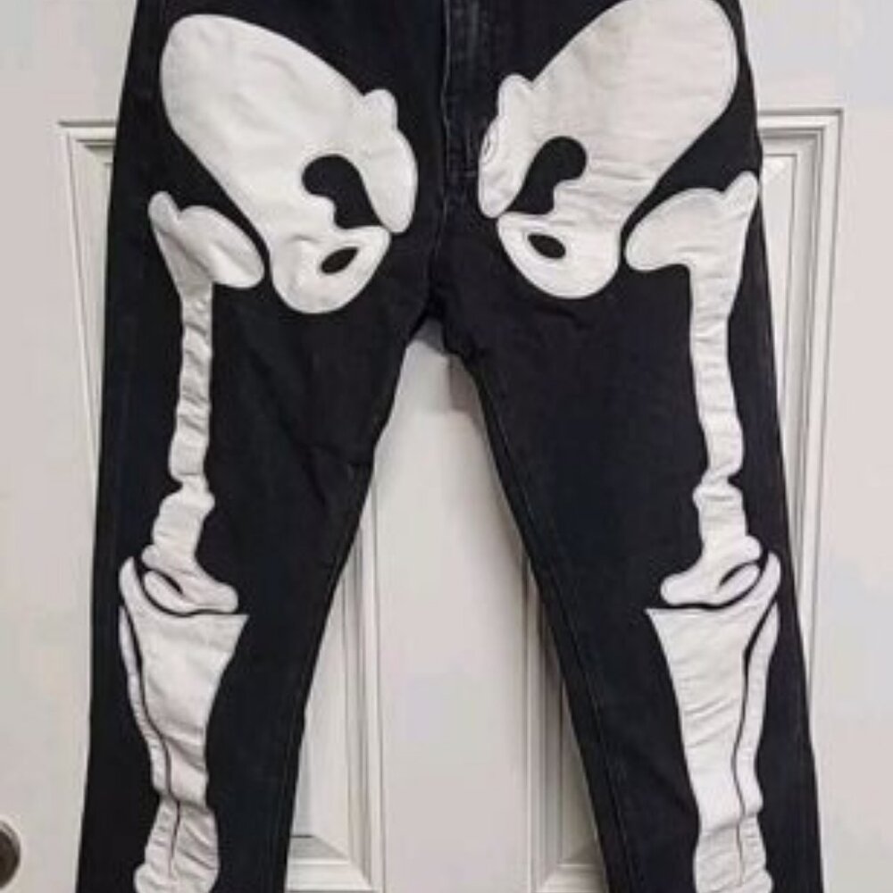 Skeleton Pant Black (A1)